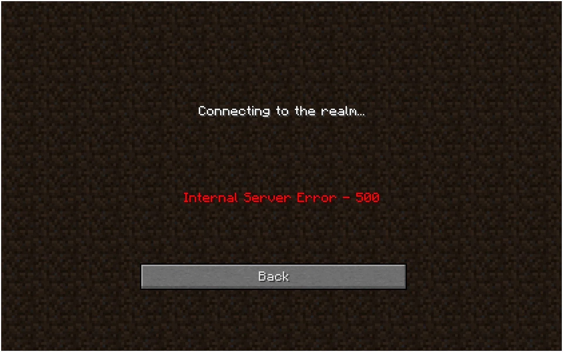 Minecraft Realms Internal Server Error [FIXED] - eXputer - moKoKil